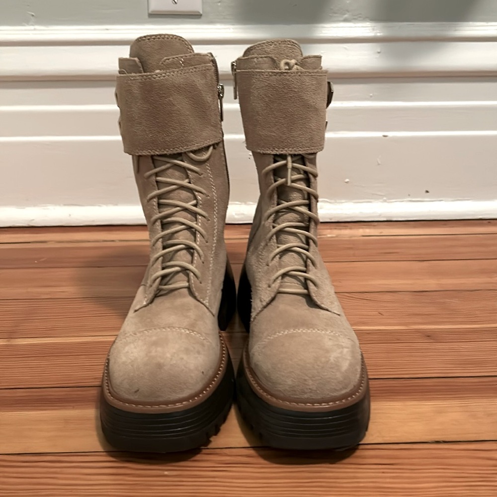 Vince Camuto combat boots. Like new conditon and very comfortable!